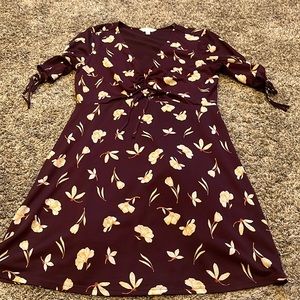 Floral dress, great condition
